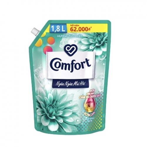 Nước Xả Vải Comfort Ngăn Mùi Hôi 1800ml  Nước Xả Vải Comfort Ngăn Mùi Hôi 1800ml